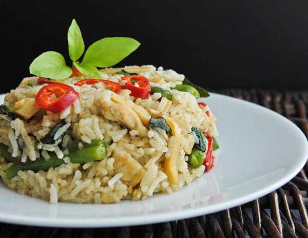 GREEN CURRY FRIED RICE